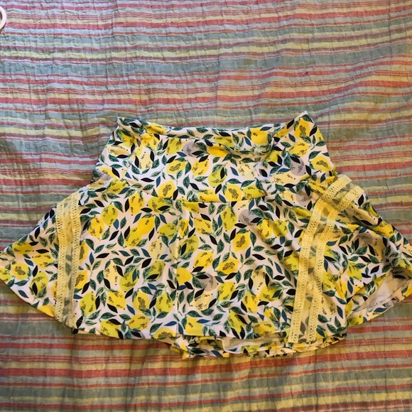 FP Movement Pleats & Thank You Tennis Skort— Lemons 🍋🍋 & Lace! - Picture 1 of 2